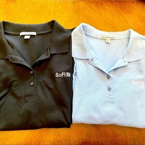 Bundle - 2 Women’s 3/4 sleeve polo shirts
